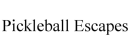 pickleball escapes