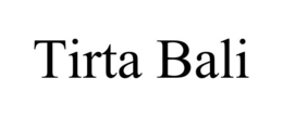 tirta bali