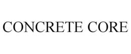 concrete core