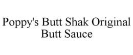 poppy's butt shak original butt sauce