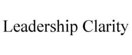 leadership clarity