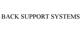 back support systems