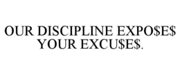 our discipline expo$e$ your excu$e$.