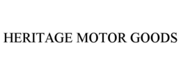 heritage motor goods