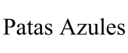 patas azules