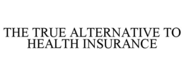 the true alternative to health insurance