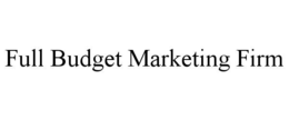 full budget marketing firm