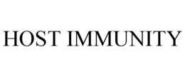 host immunity