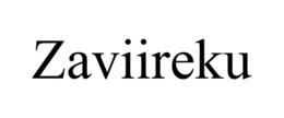 zaviireku