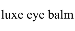 luxe eye balm