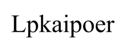 lpkaipoer