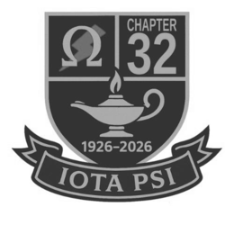 greek letter "omega" iota psi 1926-2026 chapter 32