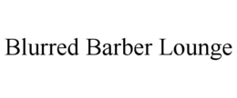 blurred barber lounge