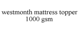 westmonth mattress topper 1000 gsm