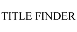 title finder