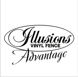 illusions vinyl fence advantage