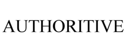 authoritive