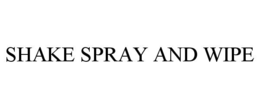 shake spray and wipe