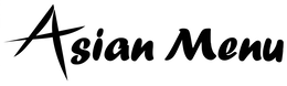 asian menu