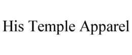 his temple apparel