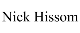 nick hissom