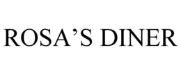 rosa’s diner