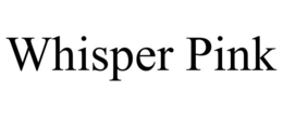 whisper pink