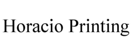 horacio printing