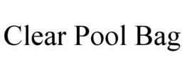 clear pool bag