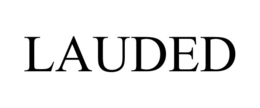 lauded