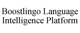 boostlingo language intelligence platform