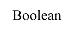boolean