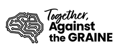 together, against the graine