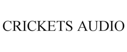 crickets audio