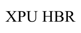 xpu hbr