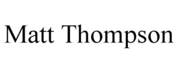 matt thompson