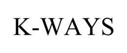 k-ways