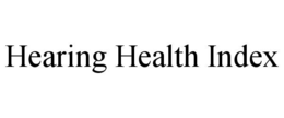 hearing health index