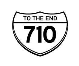 to the end 710