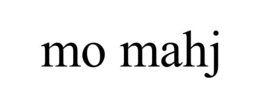 mo mahj