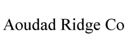 aoudad ridge co