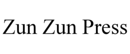 zun zun press