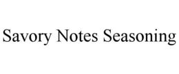 savory notes seasoning