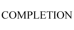 completion