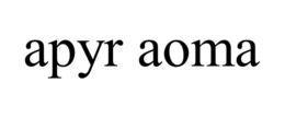 apyr aoma