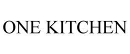 one kitchen