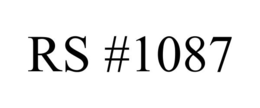 rs #1087