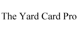 the yard card pro