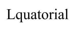 lquatorial
