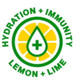 hydration + immunity + lemon + lime
